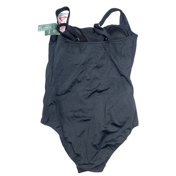 L.L. Bean Size 14 Regular NWT Women's BeanSport Swimwear One piece Swimsuit - Picture 2 of 5